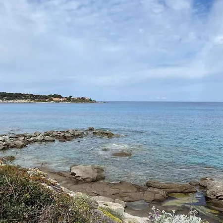 펜션 Casa Vista Bella - Maison En Corse Avec Grande Terrasse Et Acces Direct A La Mer, Marine De Sant'ambroggio Entre Calvi Et L'ile Rousse *