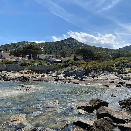 펜션 Casa Vista Bella - Maison En Corse Avec Grande Terrasse Et Acces Direct A La Mer, Marine De Sant'ambroggio Entre Calvi Et L'ile Rousse *