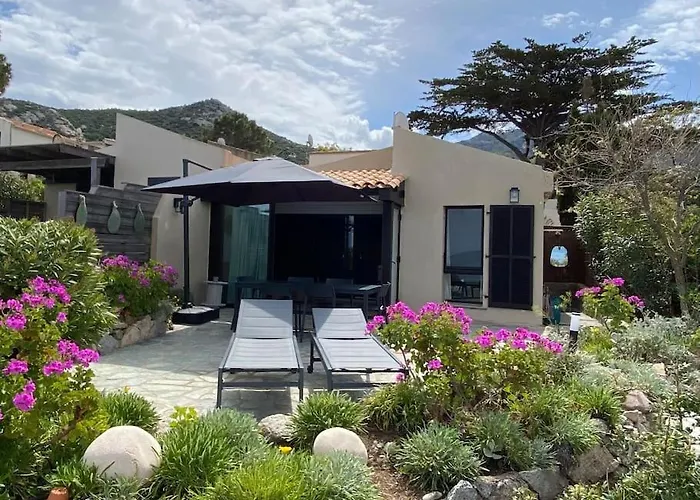 Casa Vista Bella - Maison En Corse Avec Grande Terrasse Et Acces Direct A La Mer, Marine De Sant'ambroggio Entre Calvi Et L'ile Rousse 卢米奥