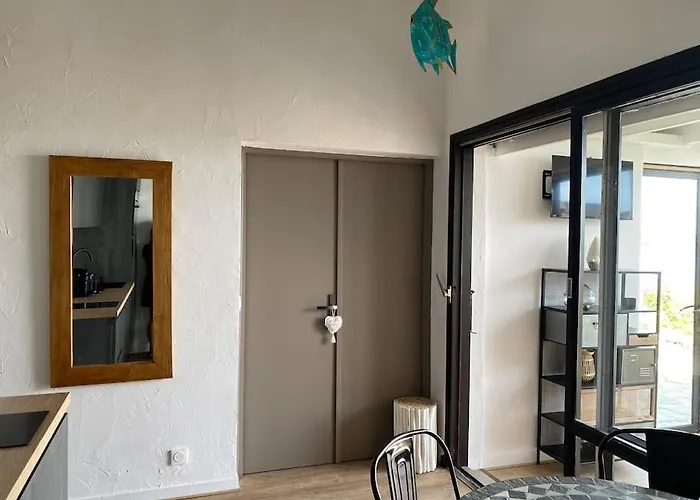 펜션 Casa Vista Bella - Maison En Corse Avec Grande Terrasse Et Acces Direct A La Mer, Marine De Sant'ambroggio Entre Calvi Et L'ile Rousse