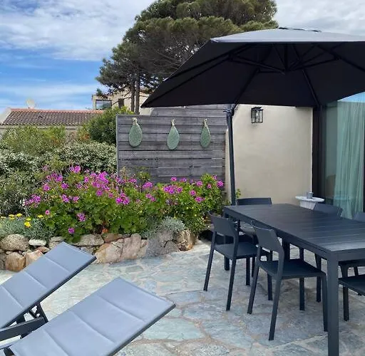Casa Vista Bella - Maison En Corse Avec Grande Terrasse Et Acces Direct A La Mer, Marine De Sant'ambroggio Entre Calvi Et L'ile Rousse 度假居 卢米奥