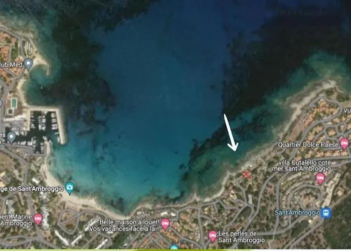 Casa Vista Bella - Maison En Corse Avec Grande Terrasse Et Acces Direct A La Mer, Marine De Sant'ambroggio Entre Calvi Et L'ile Rousse *