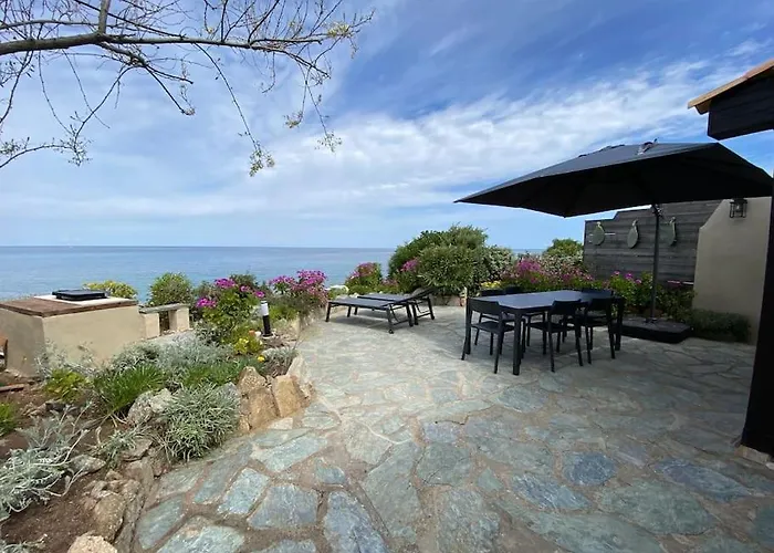 Casa Vista Bella - Maison En Corse Avec Grande Terrasse Et Acces Direct A La Mer, Marine De Sant'ambroggio Entre Calvi Et L'ile Rousse